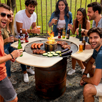 Barbecuevaten Opzettafel