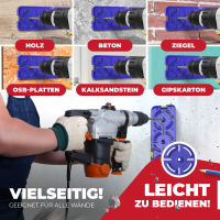 Bohrschablone 4-fach Light Ø6mm